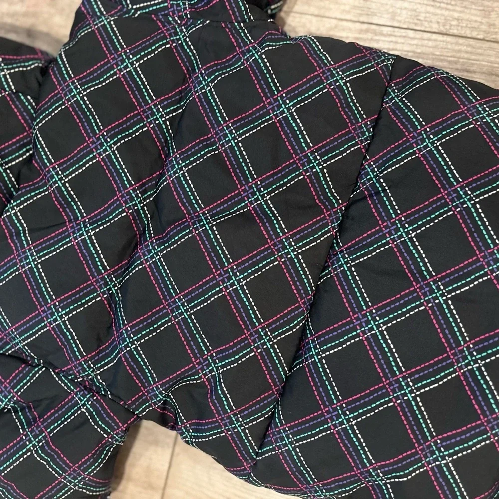 Columbia Black and Teal Baby Snowsuit Size 6-12 Months